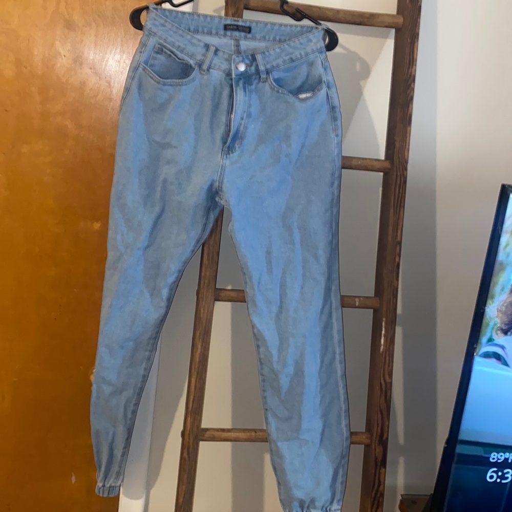 Scrunch Bottom Jeans